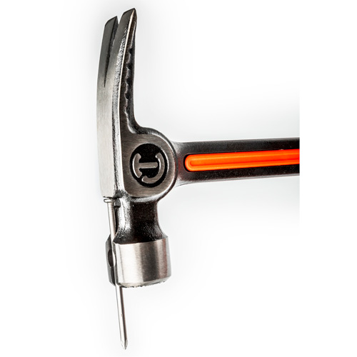 Milled-Face Framing Hammer, 28 oz., Solid Steel Handle, 16" L Toolneeds Inc.