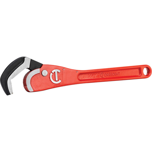Cl&eacute; pour tuyau en acier auto-ajustable, Cap des m&acirc;choires 2-1/2", Longueur 16", Fini Rev&ecirc;tement en poudre, Prise Non-ergonomique Toolneeds Inc.