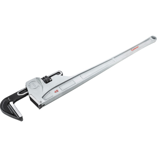 Pipe Wrench, 6" Jaw Capacity, 48" Long, Powder Coated Finish, Non-Ergonomic Handle Toolneeds Inc.