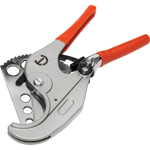 Ratcheting PVC Pipe Cutter with Dipped Grips, 1/4"- 2-3/8" Capacity Toolneeds Inc.