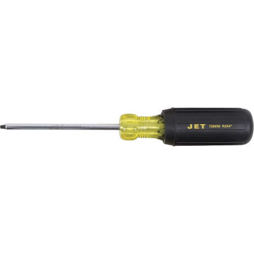 JKSR-2 Square Screwdriver, #2 Tip, Round, 4" L, Cushion Grip Handle Toolneeds Inc.