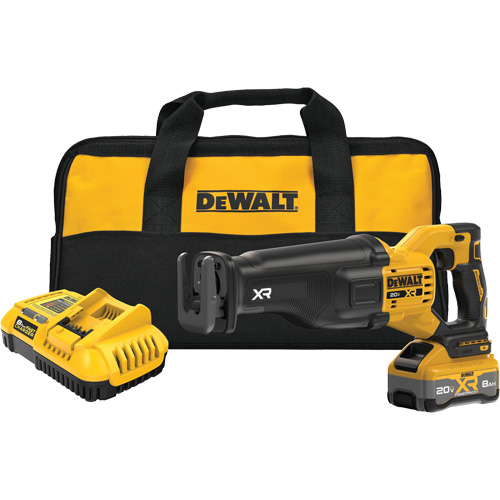 MAX* XR&reg; Brushless Cordless Reciprocating Saw Kit with XR POWERPACK, 20 V, Lithium-Ion Battery, 3000 SPM Toolneeds Inc.