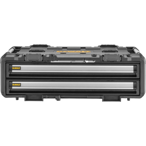 Bloc &agrave; 2 tiroirs TOUGHSYSTEM 2.0 DXL, 30" x 21-13/20" x 10", Noir/Jaune Toolneeds Inc.