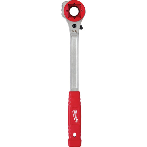 Cl&eacute; &agrave; cliquet &agrave; levier &eacute;lev&eacute;e pour monteur de ligne avec face de frappe frais&eacute;e, Prise de 3/4"/1"/1-1/8", Poign&eacute;e Ergonomique Toolneeds Inc.