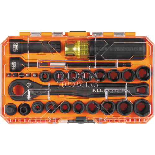 Jeu de douilles &agrave; chocs ouvertes essentielles KNECT, 28 Mcx, Chocs, Prise de 3/8" Toolneeds Inc.