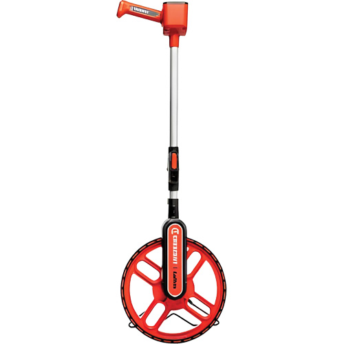 Roue d'arpentage, 12"/30 cm, Gamme de 9999', Pouces/pieds Toolneeds Inc.