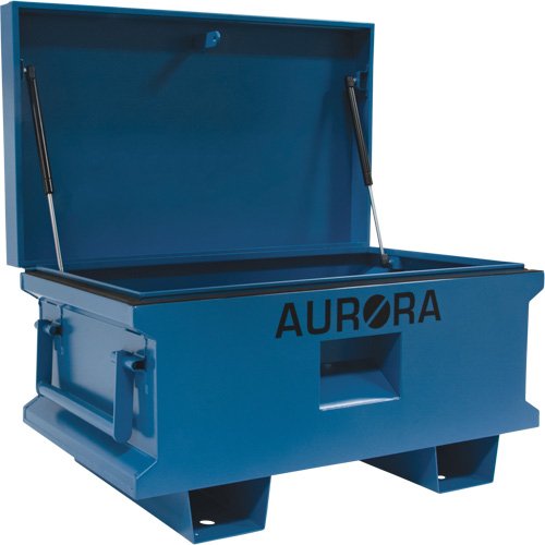 Coffre &agrave; outils de chantier, 33" x 20-3/10" x 18-3/10", Acier, Bleu Toolneeds Inc.