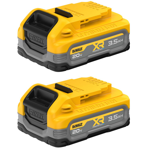 XR POWERSTACK Battery - 2-Pack , Lithium-Ion, 20 V, 3.5 Ah Toolneeds Inc.