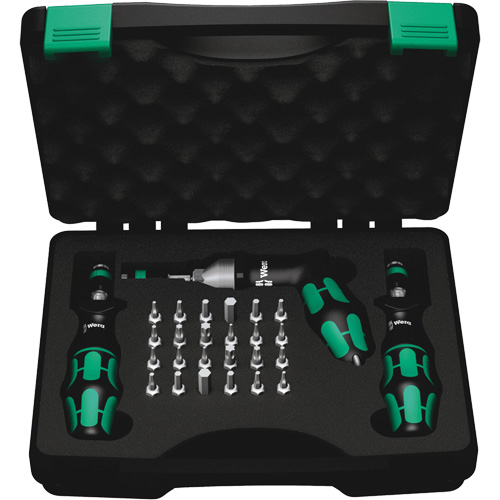 7440/41/42 Kraftform Torque Screwdriver Set, 0.3 - 6.0 Nm Torque Range, 6" Length Toolneeds Inc.