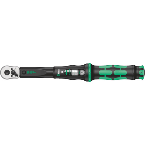Cl&eacute; dynamom&eacute;trique Click-Torque B avec cliquet r&eacute;versible, &agrave; cliquer, Entraînement 3/8" carr&eacute;, 10 - 50 Nm Toolneeds Inc.