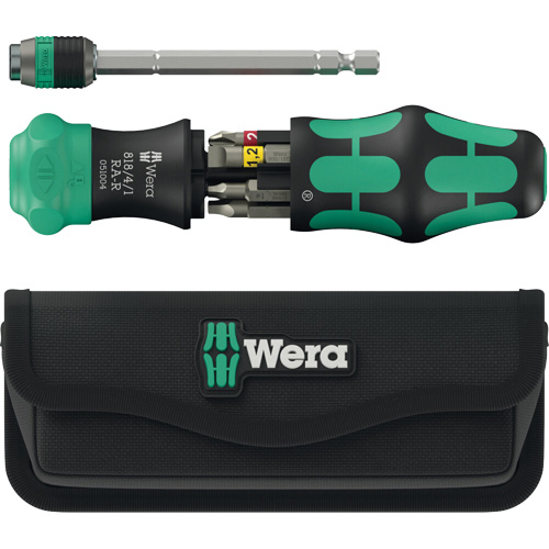 Kraftform Kompakt 26 RA-R Ratchet with Pouch, Plastic Handle Toolneeds Inc.