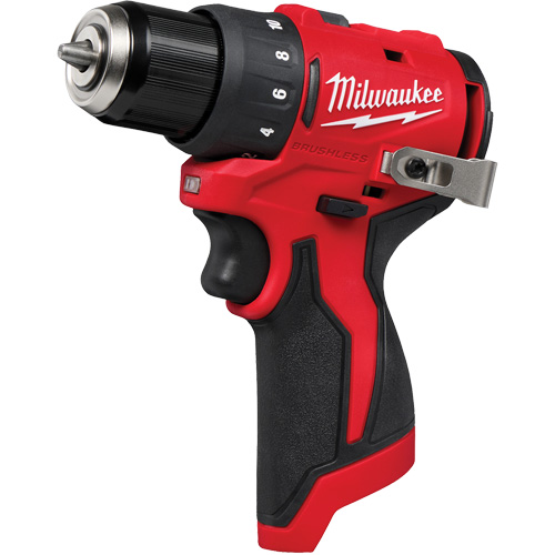 M12 Subcompact Brushless Drill/Driver, Lithium-Ion, 12 V, 3/8" Chuck, 350 in-lbs Torque Toolneeds Inc.