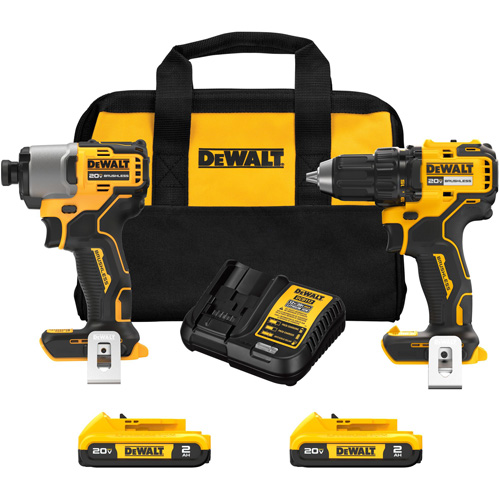 Ensemble de tournevis &agrave; chocs & tournevis/perceuse sans fil et sans balai, Lithium-ion, 20 V Toolneeds Inc.