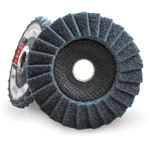 POWERBLEND SCD Surface Conditioning Flap Disc, 4-1/2" x 7/8", Type 29, Fine Grit Toolneeds Inc.