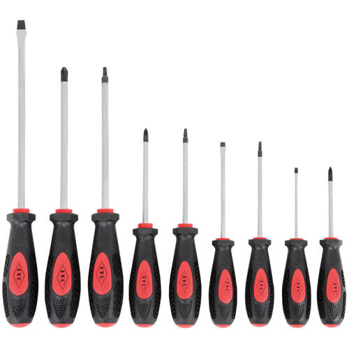 IESD-9S Ergonomic Screwdriver Set, 9 Pcs., Magnetic Toolneeds Inc.