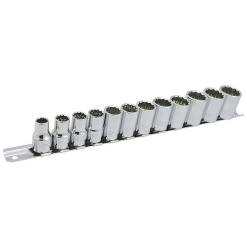 SS3812M-12 12-Point Metric Socket Set, 12 Pcs, 3/8" Drive Size Toolneeds Inc.