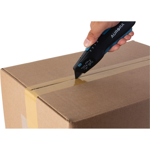 Retractable Safety Knife , Stainless Steel, Heavy-Duty, Plastic/Aluminum Handle Toolneeds Inc.