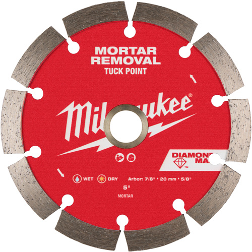 Lame diamant&eacute;e pour joints de maçonnerie DIAMOND MAX Toolneeds Inc.
