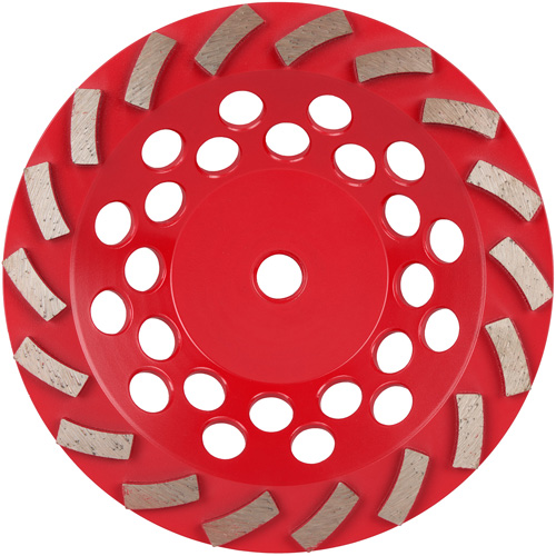 Meule boisseau diamant&eacute;e &agrave; 18 segments Turbo DIAMOND MAX Toolneeds Inc.