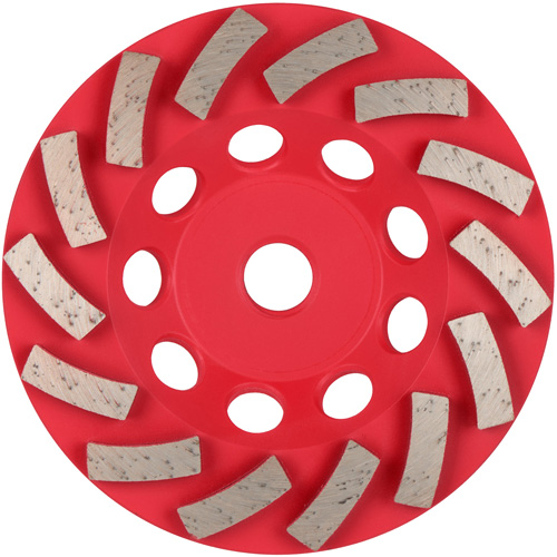 Meule boisseau diamant&eacute;e &agrave; 14 segments Turbo DIAMOND MAX Toolneeds Inc.