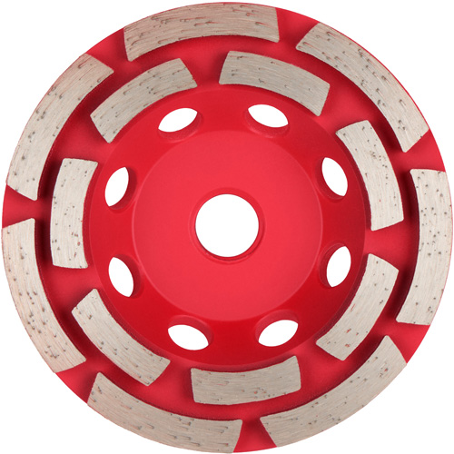 Meule boisseau diamant&eacute;e &agrave; rang&eacute;e double DIAMOND MAX Toolneeds Inc.