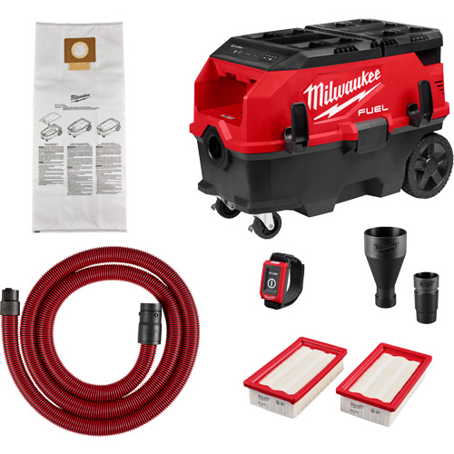 M18 FUEL 9 Gallon Dual Battery Dust Extractor with PACKOUT Compatibility and VACLINK Kit, 27-3/4" x 19" Toolneeds Inc.