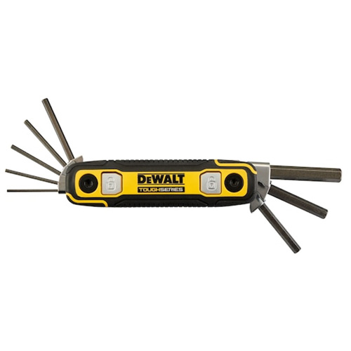 Cl&eacute; hexagonale pliante verrouillable TOUGHSERIES, 8 mcx, M&eacute;trique Toolneeds Inc.