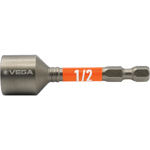 Tourne-&eacute;crou Impactech, Embout 1/2", Prise 1/4", 2-9/16" lo, Magn&eacute;tique Toolneeds Inc.
