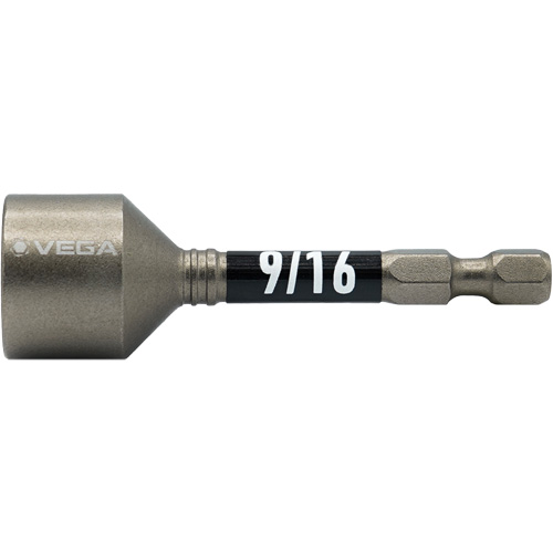 Tourne-&eacute;crou Impactech, Embout 9/16", Prise 1/4", 2-9/16" lo, Magn&eacute;tique Toolneeds Inc.