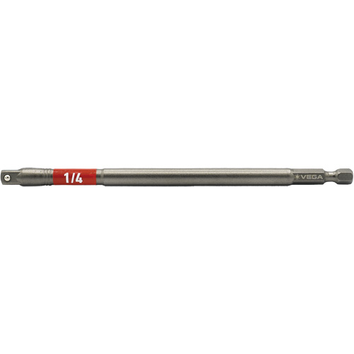Impactech&reg; Impact Socket Adapter, 1/4" Drive Size, 1/4" Male Size, 6" L Toolneeds Inc.