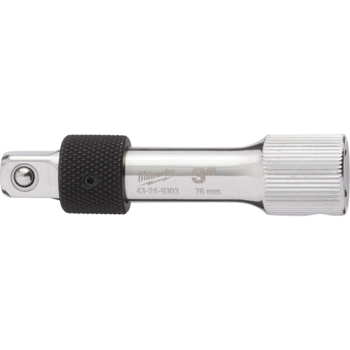 Locking Extension Socket, 3/8" Drive, 3" L Toolneeds Inc.