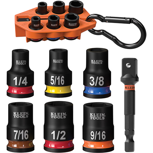 Jeu de douilles &agrave; chocs SAE pr&ecirc;t &agrave; emporter, 7 Mcx, Chocs, Prise de 3/8" Toolneeds Inc.