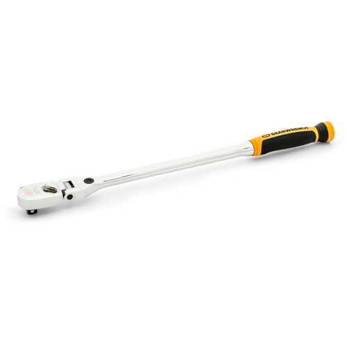 Cl&eacute; &agrave; cliquet &agrave; t&ecirc;te flexible verrouillable 120XP avec poign&eacute;e double mat&eacute;riau Toolneeds Inc.