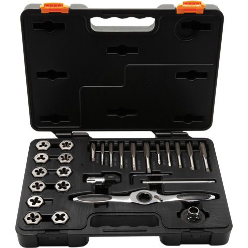 SAE Ratcheting Tap & Die Set, 27 Pieces Toolneeds Inc.