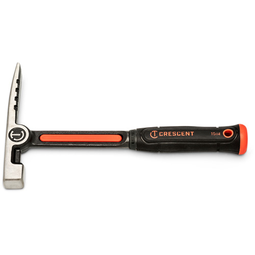 Brick Hammer, 15 oz., Solid Steel Handle, 7" L Toolneeds Inc.