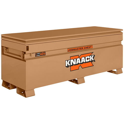 Coffre de chantier mod&egrave;le 2472 avec cadenas, 72" x 24" x 28-1/4", Acier, Havane Toolneeds Inc.