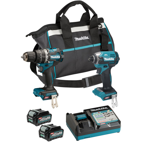 40Vmax XGT Brushless Cordless Impact Driver & Hammer Drill/Driver Tool Kit, Lithium-Ion, 40 V Toolneeds Inc.