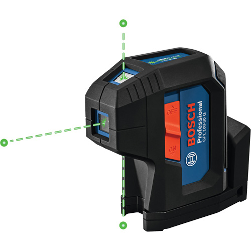 Laser dalignement autonivelant &agrave; faisceau vert &agrave; trois points Toolneeds Inc.