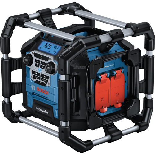 Jobsite Radio with Bluetooth&reg; 5.0 & Power Station, Lithium-Ion, 18 V Toolneeds Inc.