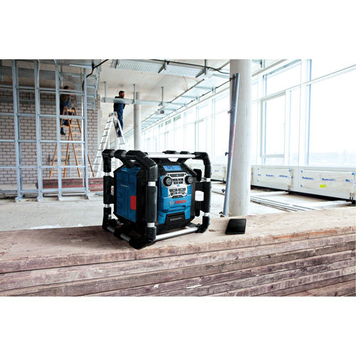 Jobsite Radio with Bluetooth&reg; 5.0 & Power Station, Lithium-Ion, 18 V Toolneeds Inc.