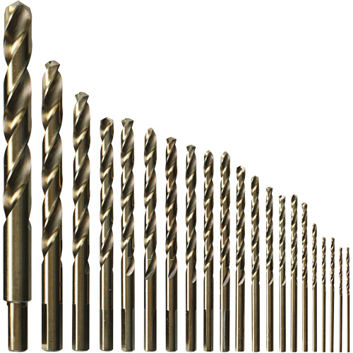 Drill Bit Set, 21 Pieces, Cobalt Toolneeds Inc.