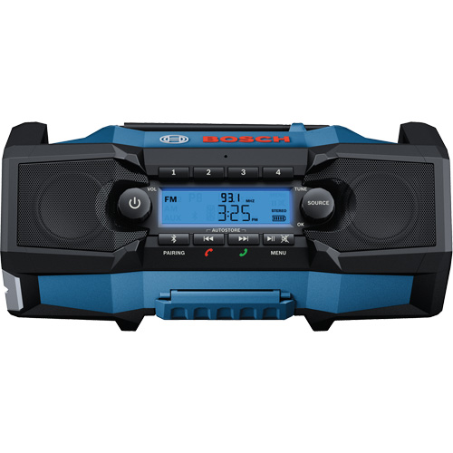 Compact Jobsite Radio with Bluetooth&reg; 5.0, Lithium-Ion, 18 V Toolneeds Inc.
