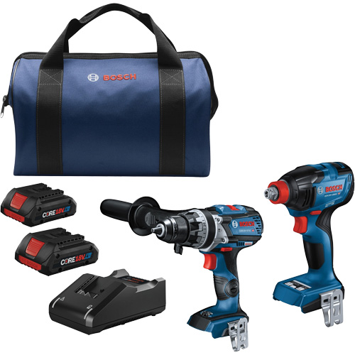 2-Tool Combo Kit, Lithium-Ion, 18 V Toolneeds Inc.