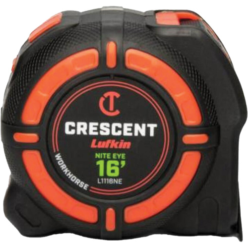 Ruban &agrave; mesurer WORKHORSE NITE EYE, 1-1/4" x 16' Toolneeds Inc.