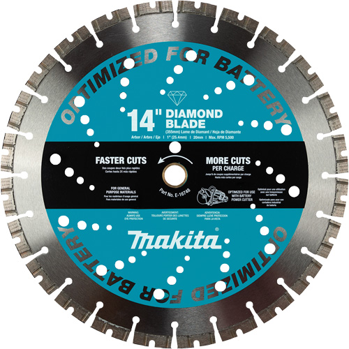 General Purpose Thin Kerf Diamond Blade, 14", Brick/Concrete/Stone Use Toolneeds Inc.