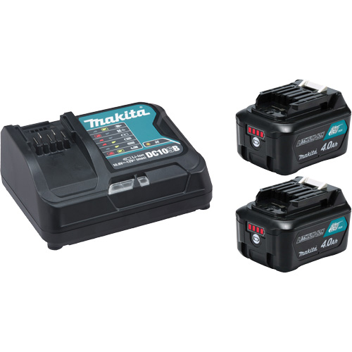 Ensemble de d&eacute;part CXT avec chargeur rapide et deux batteries de 4?Ah, 12 V, Lithium-ion Toolneeds Inc.