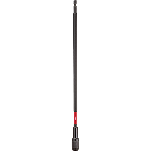 Porte-embout verrouillable SHOCKWAVE pour outil &agrave; percussion, Diam&egrave;tre max. de 1/4", Longeur de 12" Toolneeds Inc.