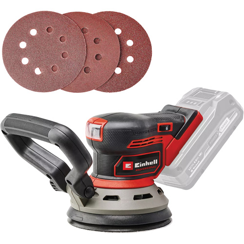 Professional Random Orbit Sander (Tool Only), 5" Sand Paper, 18 V, 6000 - 24000 OPM Toolneeds Inc.