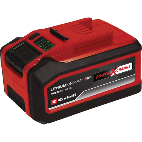 Power X-Change Battery, Lithium-Ion, 18 V, 6 Ah Toolneeds Inc.