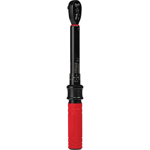 Cl&eacute; dynamom&eacute;trique, &agrave; cliquer, Entraînement 1/4" carr&eacute;, 4,5 - 22,6 Nm/40 - 200 lb-po Toolneeds Inc.